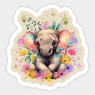 Elephant Lover Sticker